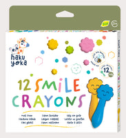 Haku Yoka 12 Smile Crayons (New!)