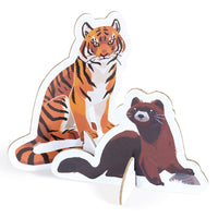 Janod - Endangered Animals 200 Pcs Puzzle