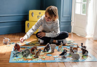 Janod - Endangered Animals 200 Pcs Puzzle