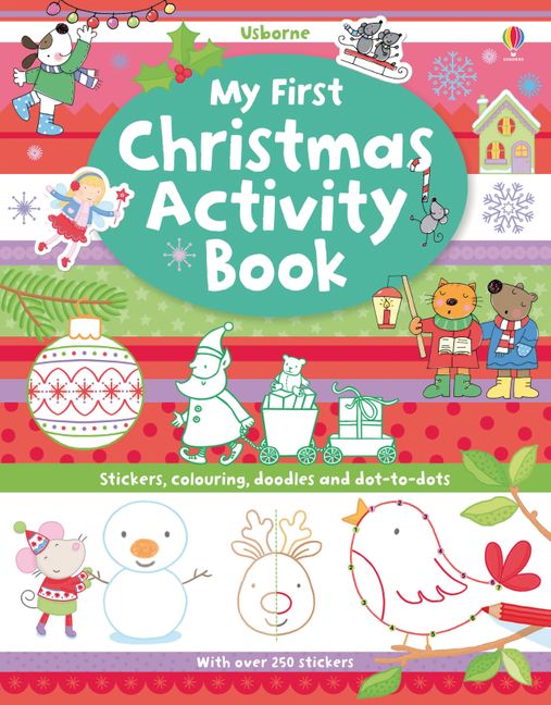 Usborne My First Christmas Activity Book Dreampiece Educational Store