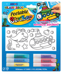 Amos Peelable Stickers 19 stickers - Dreampiece Educational Store