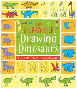 Usborne Step by Step Drawing Dinosaurs - Dreampiece Educational Store