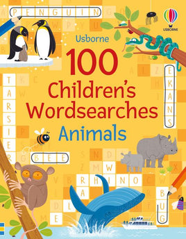 Usborne 100 Children's Wordsearches Animals