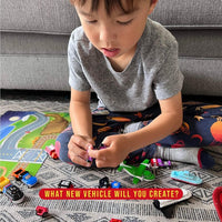 Popular Playthings MICRO Mix or Match Vehicles mini Set 1