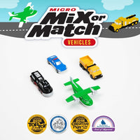 Popular Playthings MICRO Mix or Match Vehicles mini Set 2 (2023 NEW!)