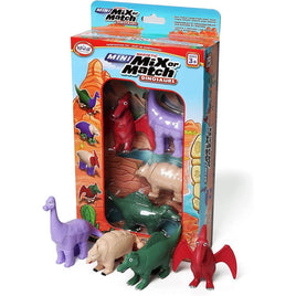 热门玩具迷你磁性混合或匹配恐龙 2（2023 年新品！）