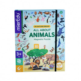 mierEdu - Magnetic Puzzle - All About - Animals