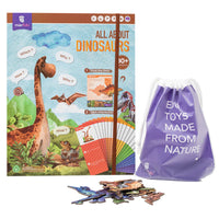 mierEdu - Magnetic Puzzle - All About - Dinosaurs