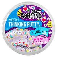 Crazy Aaron's - BFF | Trendsetters (Thinking Putty 4" Tin) (New!)