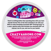Crazy Aaron's - BFF | Trendsetters (Thinking Putty 4" Tin) (New!)
