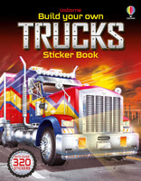 Usborne Build Your Own Trucks Sticker Book