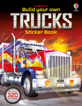 Usborne Build Your Own Trucks Sticker Book