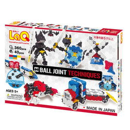 LaQ Ball Joint Techniques - 15 Models, 360 Pieces