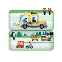 mierEdu Travel Magnetic Box - Cars (New!)