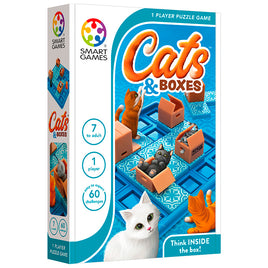 Smart Games: Cats & Boxes (2023 New!)