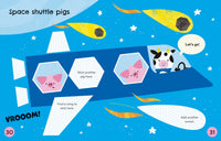 Usborne Cut and Stick Space