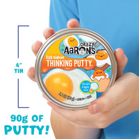 Crazy Aaron's - Eggcellent (Thinking Putty 4" Tin) (New!) - Dreampiece Educational Store