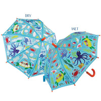Floss & Rock Colour Changing Umbrella – Ocean (New!)