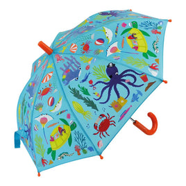 Floss & Rock Colour Changing Umbrella – Ocean (New!)