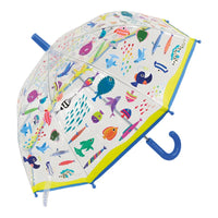 Floss & Rock Colour Changing Umbrella – Ocean Transparent (New!)