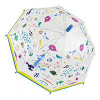 Floss & Rock Colour Changing Umbrella – Ocean Transparent (New!)