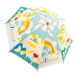 Floss & Rock Large Colour Changing Umbrella - Rainbows (New!)