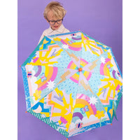 Floss & Rock Large Colour Changing Umbrella - Rainbows (New!)