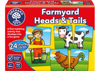 Orchard Game - Farmyard Heads & Tails Game