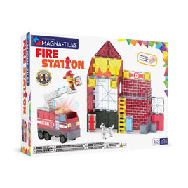 MAGNA-TILES - Fire Station - 50 Piece (2025 New!)