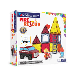 MAGNA-TILES - Fire Rescue - 27 Piece (Damaged Box)