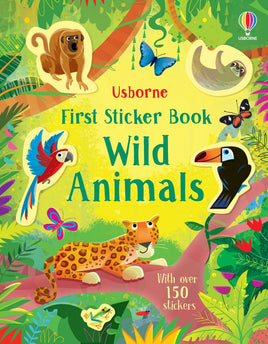 Usborne First Sticker Wild Animals