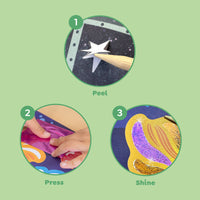 Tiger Tribe Foil Art - Bug World