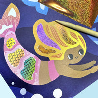 Tiger Tribe Foil Art - Ocean Magic