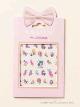 Snails Nail Sticker - Aqualand/ Mermaids (New design!)