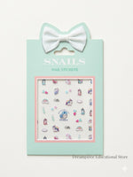 Snails Nail Sticker - Unicorn Queen (New design!)