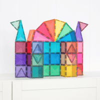 Connetix Glitter Castle Pack 48 pc (2025 NEW!)