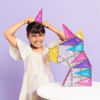Connetix Glitter Unicorn Pack 56 pc (2025 NEW!)