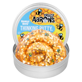Crazy Aaron's - Honey Hive® | Thinking Putty® (Thinking Putty 4" Tin) (New!)