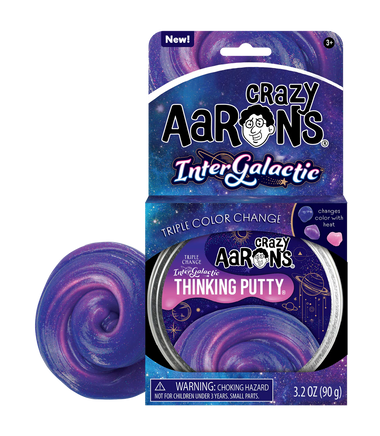 Crazy Aaron's - Intergalactic (Thinking Putty 4" Tin) (New!) - Dreampiece Educational Store