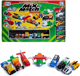 Popular Playthings Magnetic Mix or Match Vehicles JUMBO SET 1 (Green) 2025 New!