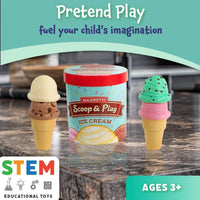Popular Playthings Magnetic Scoop & Play Ice Cream