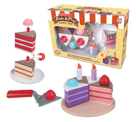 Popular Playthings Magnetic Bake & Play Cake Set