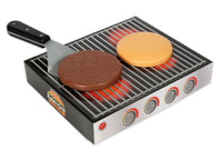 Popular Playthings Magnetic Build & Grill Burger Set