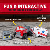 Popular Playthings Magnetic: Build a Truck Fire & Rescue