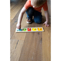 Fat Brain - Let's Learn Shapes! Wooden Puzzle