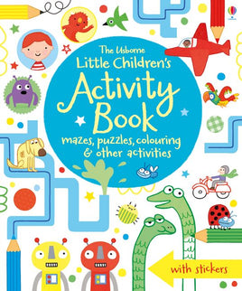 Usborne Little Children's Activity Book - Mazes, Puzzles, Colouring & Other activities