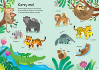 Usborne Little First Stickers Baby Animals
