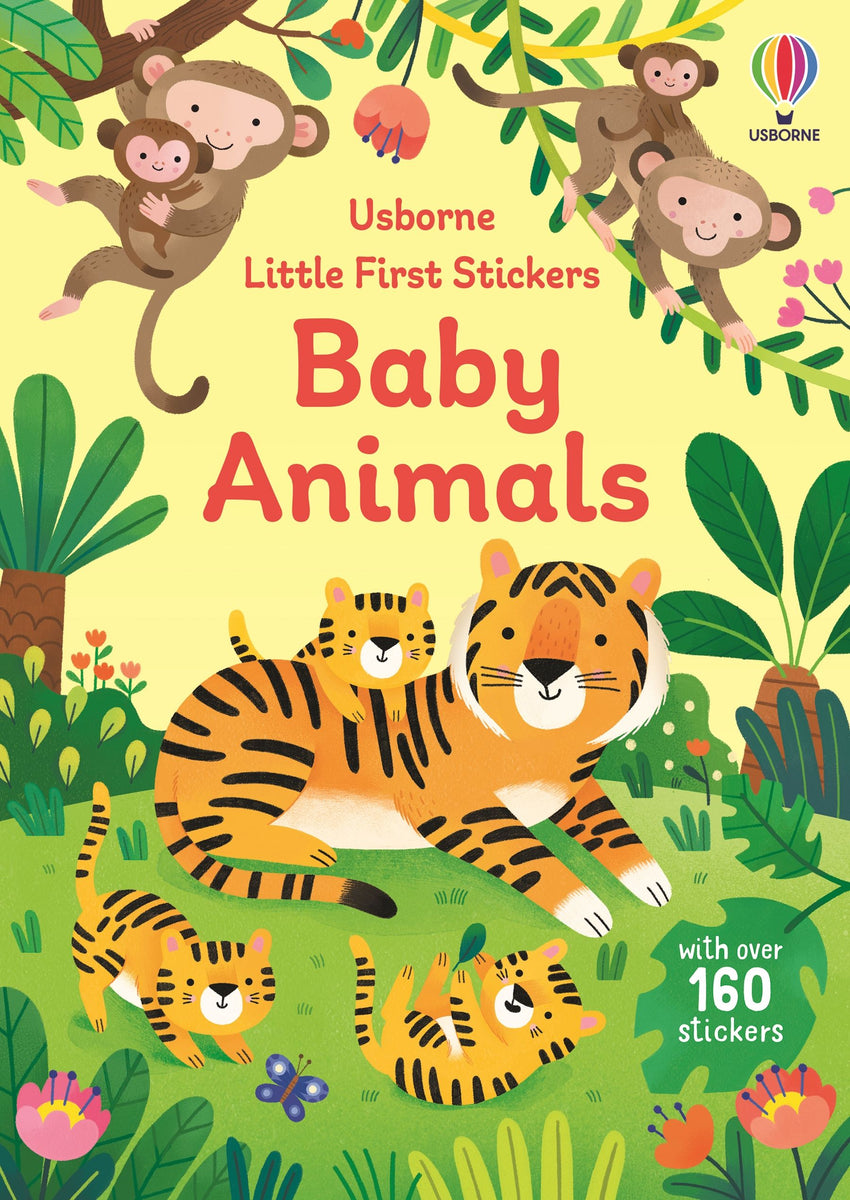 Usborne Little First Stickers Baby Animals| Dreampiece Educational Store