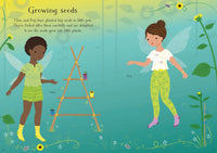 Usborne Little Sticker Dolly Dressing Garden Fairy