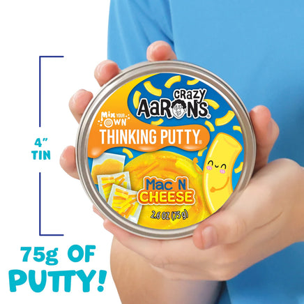 Crazy Aaron's - Mac & Cheese Mix It (Thinking Putty 4" Tin) (New!) - Dreampiece Educational Store